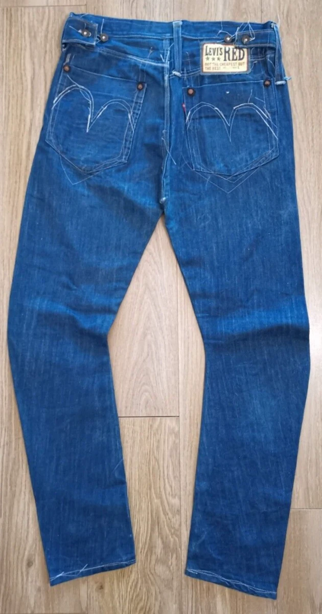 LEVIS RED JEANS 2009 RELEASE FROM LEVIS RED LABEL LIMITED EDITION SELVEDGE DENIM