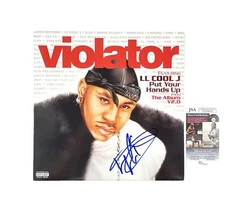 LL Cool J Signed Put Your Hands Up 12" Vinyl Record JSA COA 👑 Rap Hip Hop 🔥