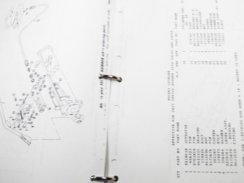 TEREX 7UPM L-20 FRONT END LOADER PARTS CATALOG - Picture 9 of 15