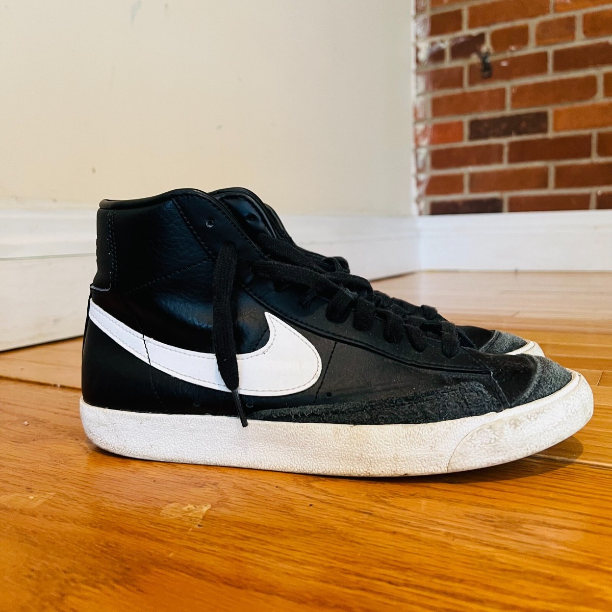 Nike Blazer Mid 77 Vintage Men's Size US BQ6806-002 Black Athletic Shoes