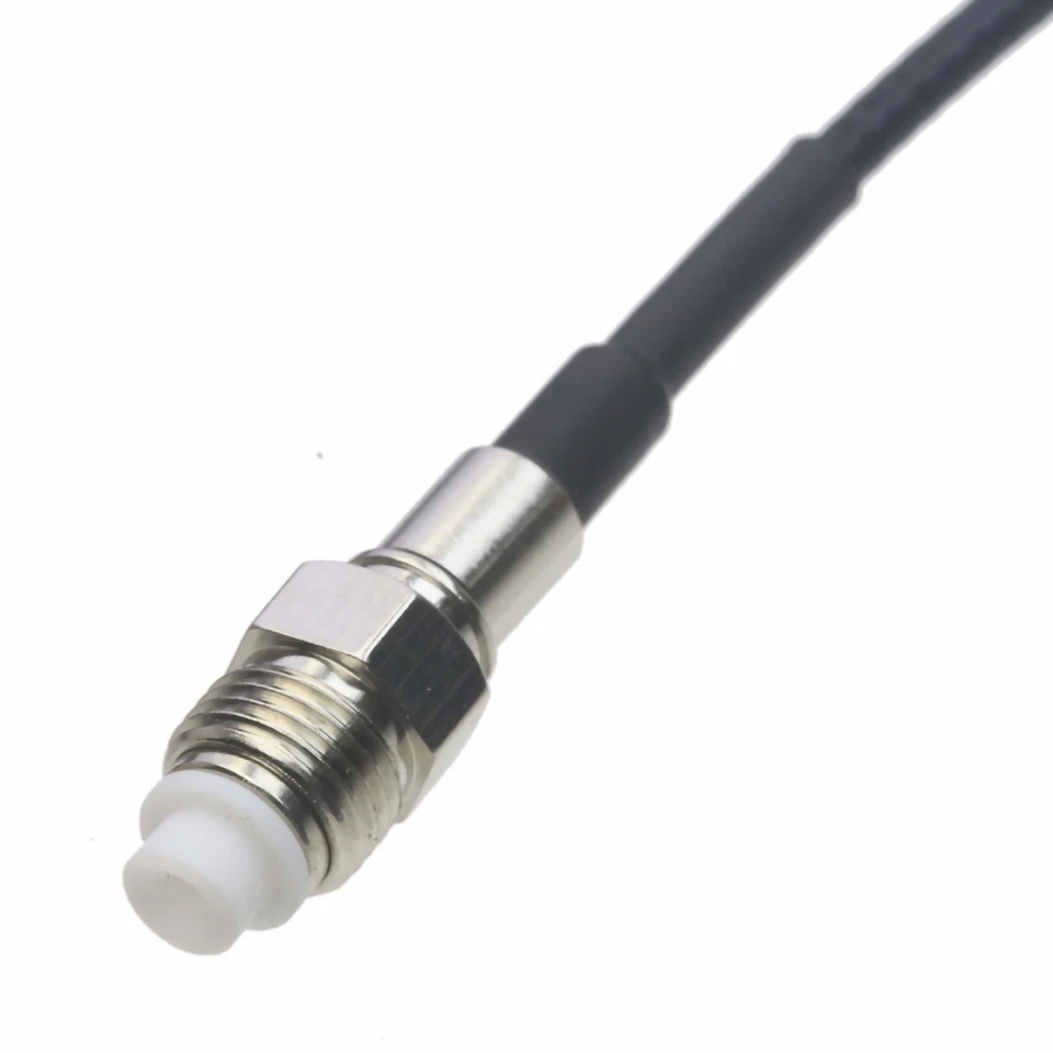 RF Cable FME female to MCX male elbow RG316 6"~10FT pigtail GPS TV antenna - Image 2 of 4