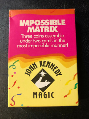 IMPOSSIBLE MATRIX by John Kennedy - Coin Magic Assembly Routine - New ...
