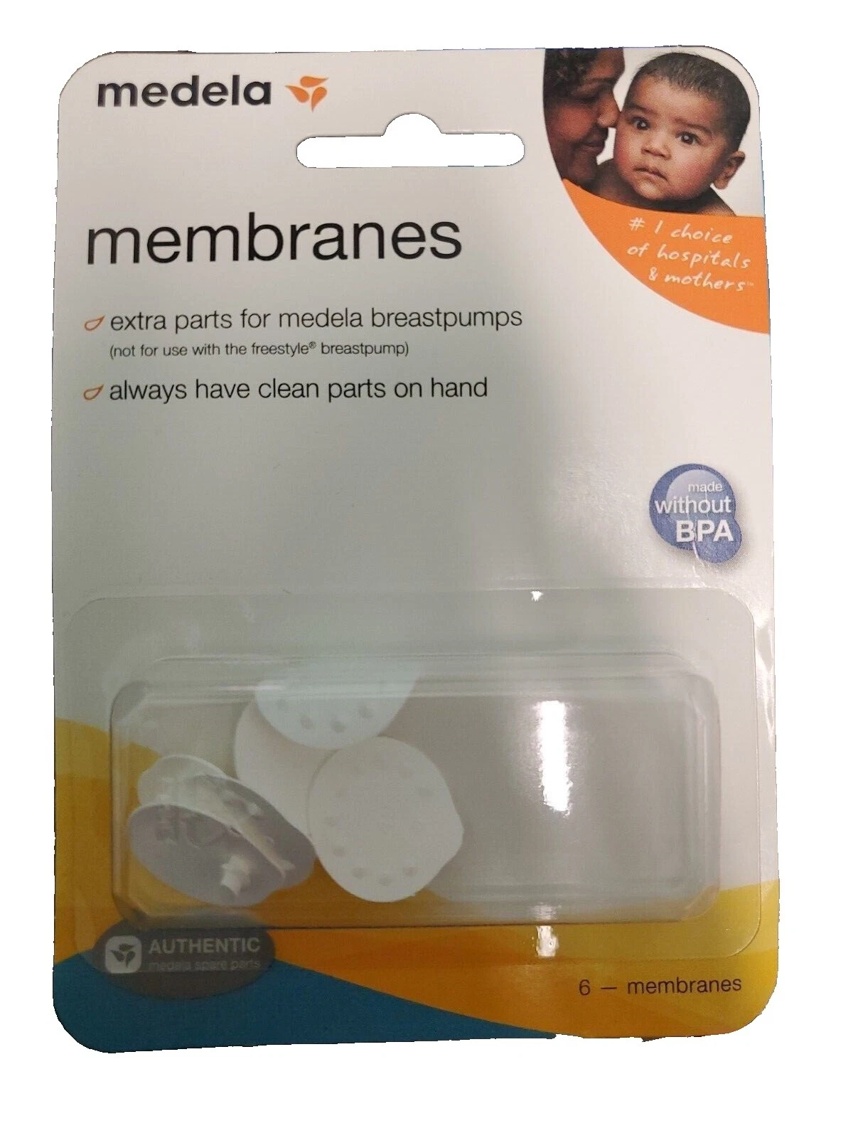 Молокоотсосы Medela белые запчасти