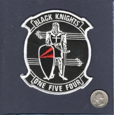VF-154 BLACK KNIGHTS US NAVY F-4 Phantom F-14 TOMCAT Squadron Patch