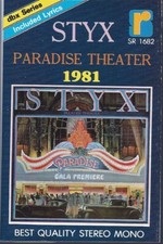 STYX - Paradise Theater Cassette 