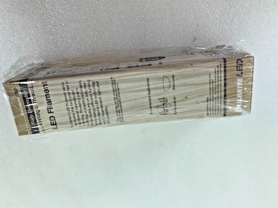 T9 LED Filament Tubular Bulb - Dimmable - 2.5W - 120V - BULBRITE-776608 - Image 2 of 4