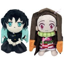 Anime Demon Slayer Tokitou Muichiro Plush Cosplay Hashira Dolls Collection Gifts
