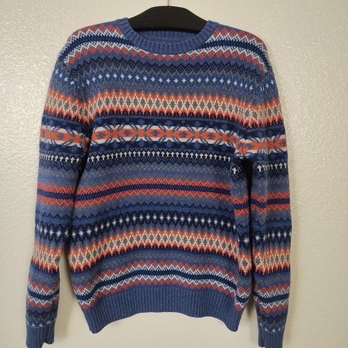 Gap Kids CottonWool Fair Isle Colorful Sweater Size Kids XXL (14-16) Super Soft