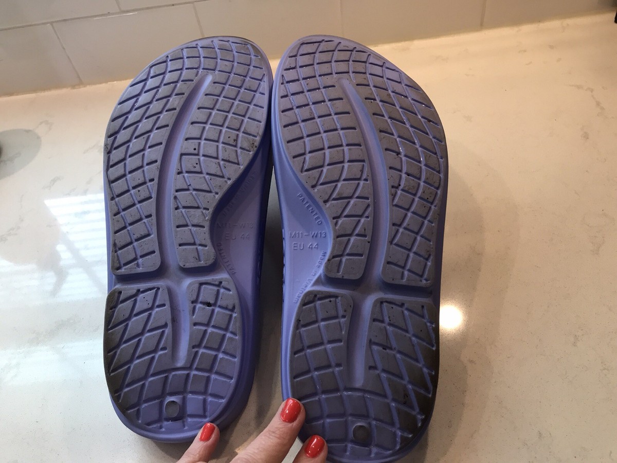 OOFOS OOahh Sz 13 Womens 11 Mens Slip On Slide Recovery 