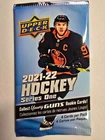 2021-22 Upper Deck Series One NHL Hockey Trading Cards - 1 Pack *****
