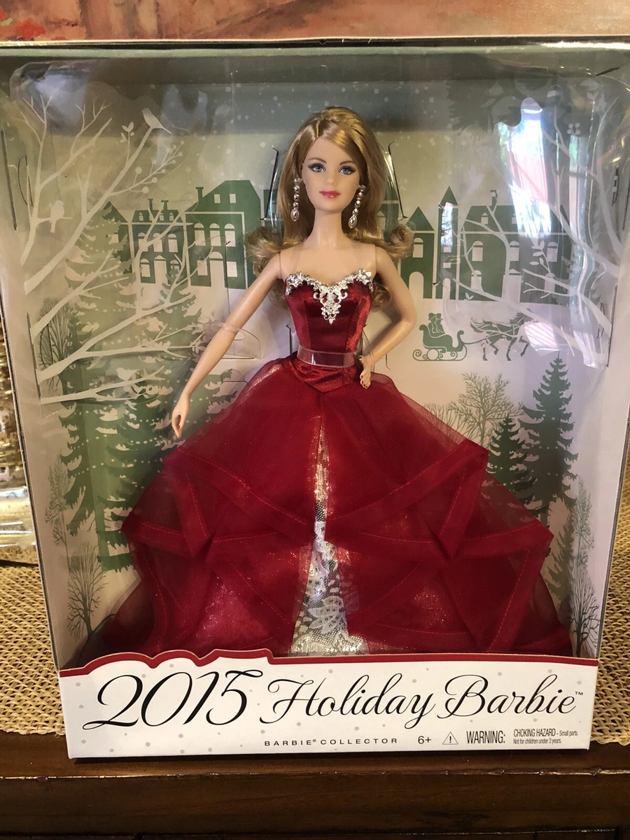 2015 Holiday Barbie BARBIE COLLECTOR Series, New In Box, Never Opened.