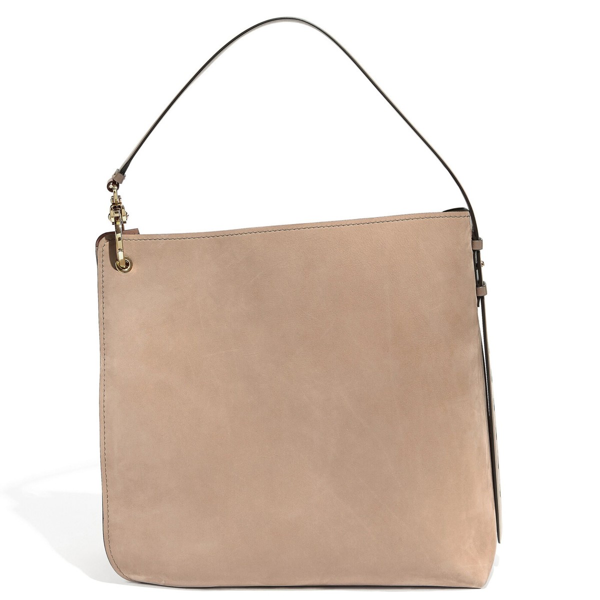 Salvatore Ferragamo Women's Beige Suede Minerva Hobo Tote