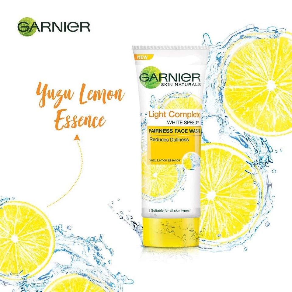 Garnier Skin Naturals  Light Complete Face Wash 100g - image 2 of 4