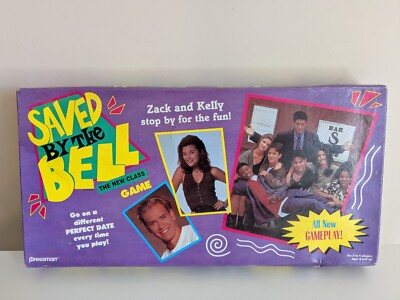 SAVED BY THE BELL Vintage Brettspiel Pressman 1994 komplett - sehr selten. 
