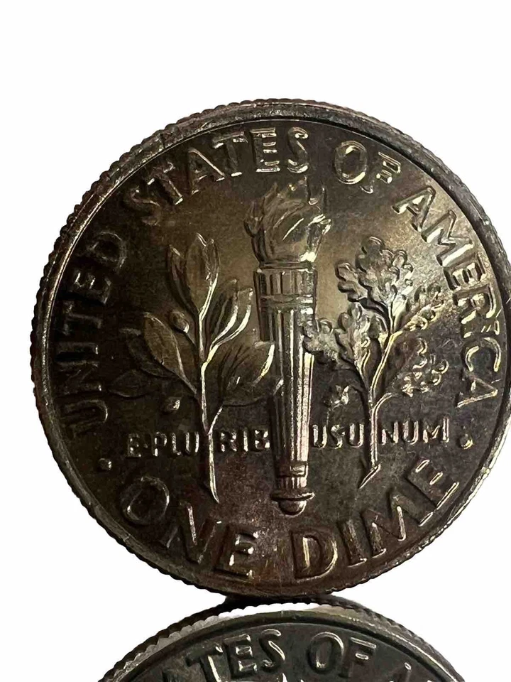 2015 P - 2022 P Roosevelt Dimes, Die Chips And Struck Through Error COLLECTABLES - Image 2 of 4