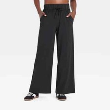 Women's Active Light High-Rise Wide Leg Pants - All In Motion XL