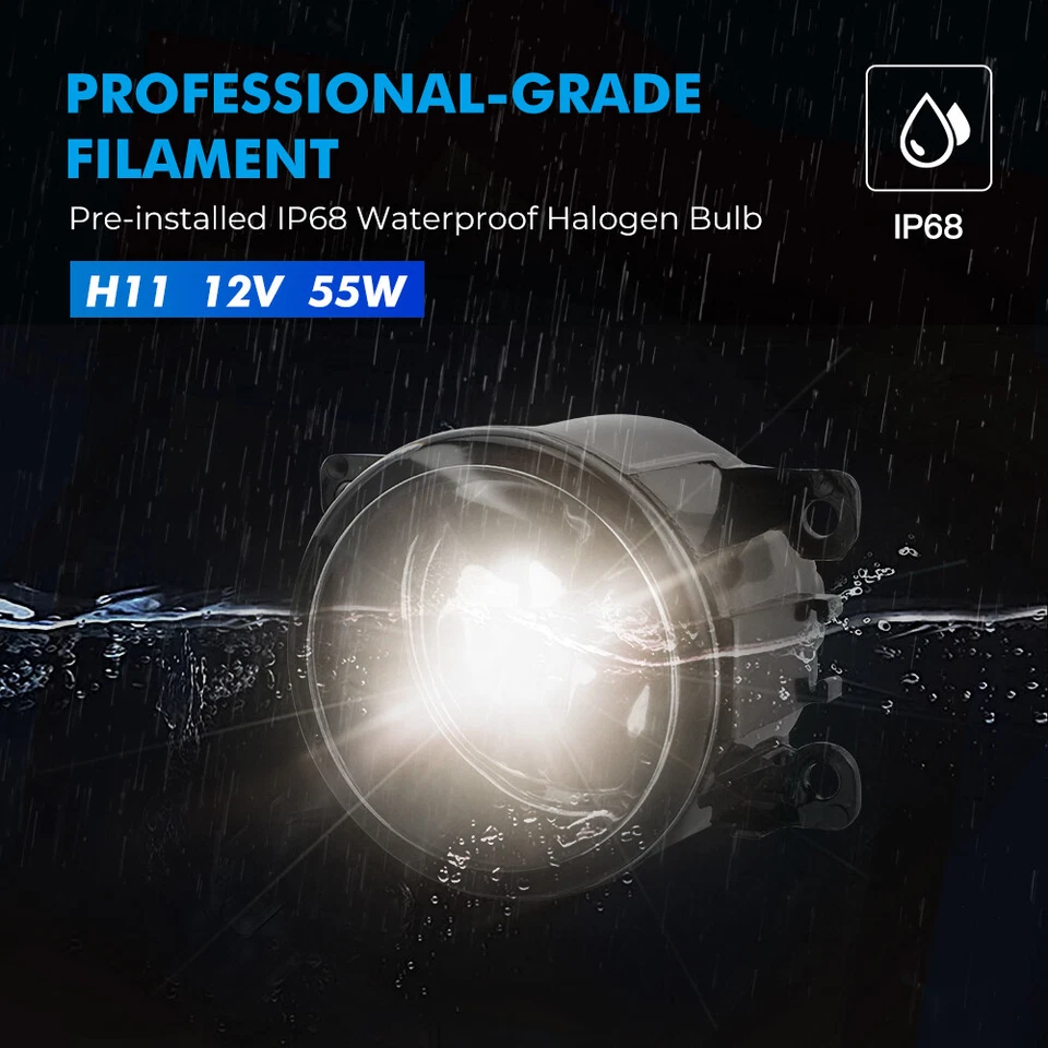 Kit de luces antiniebla delanteras transparentes para Suzuki Grand Vitara sedán 2006-2012 diestro y derecho Foto 2 de 4