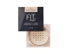 Maybelline New York Fit Me! Loose Finishing Powder #10 Fair Light Free US Ship