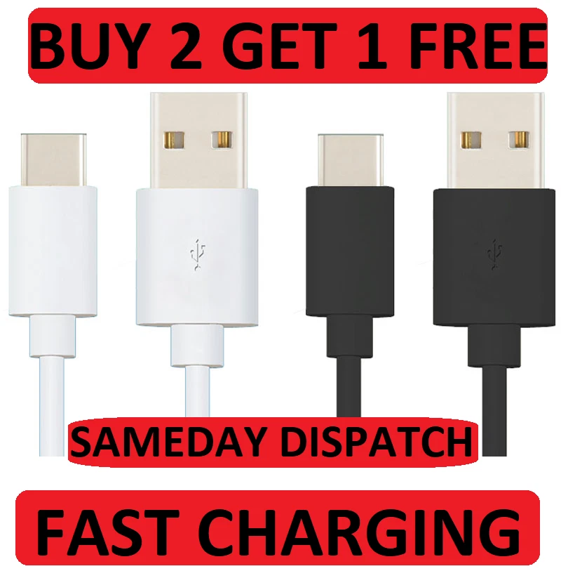 Heavy Duty USB C Type C Charging Cable For OPPO Phone Charger Long Lead 1m 2m 3m