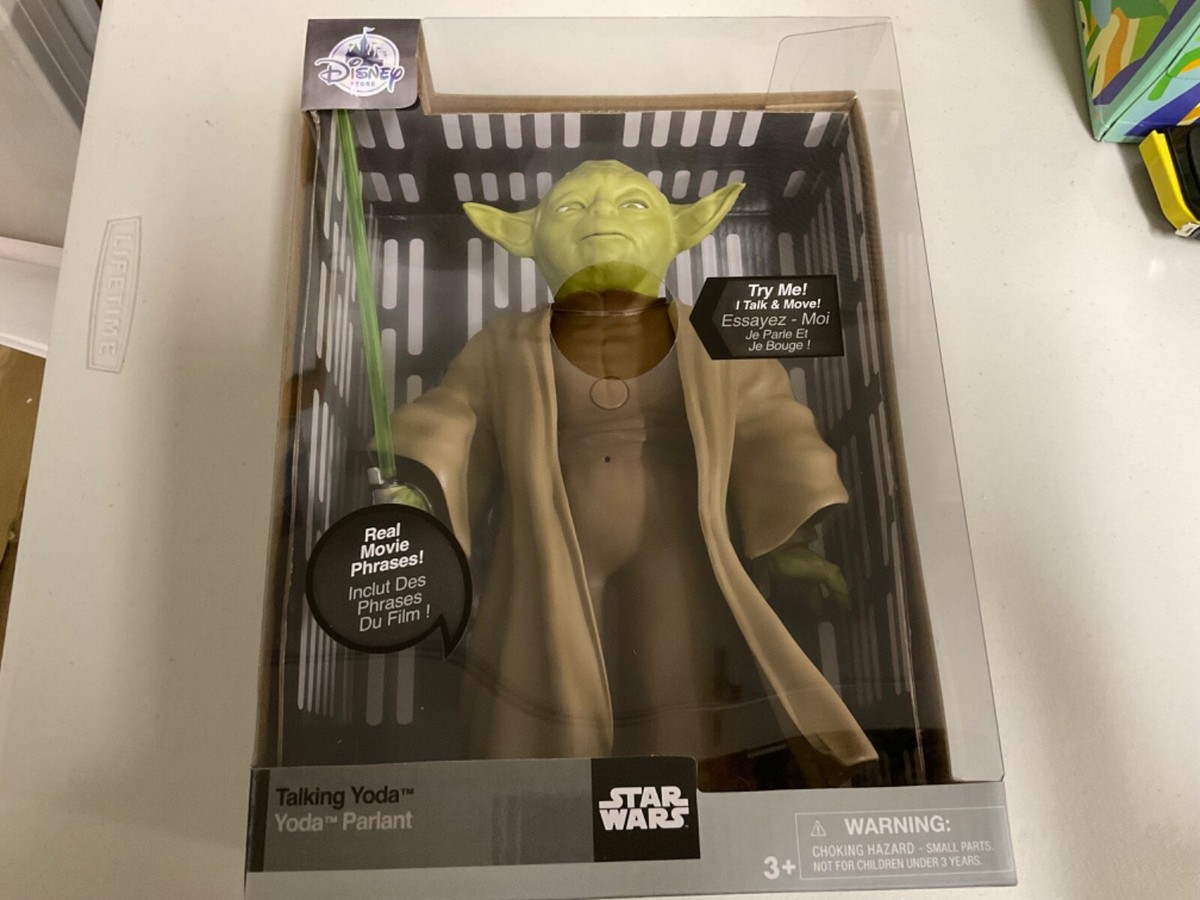 Disney Talking Yoda トーキング・ヨーダ TALKING YODA Star Wars Action Figure 9