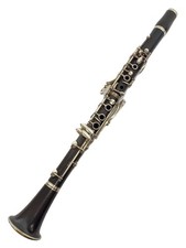 YAMAHA YCL-650 Bb Clarinet Grenadilla Wood Silver Keys With Case Tested