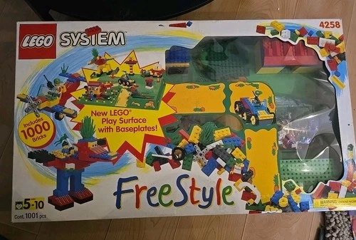 Freestyle Lego System Playset 4258 With Box & Instructions