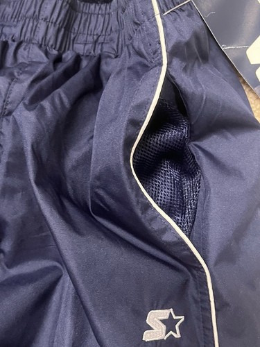 Two New Boys Starter Track Pants Side Stripe Pockets Boys Sz S/CH 6-7 Blue Gray - Picture 21 of 22