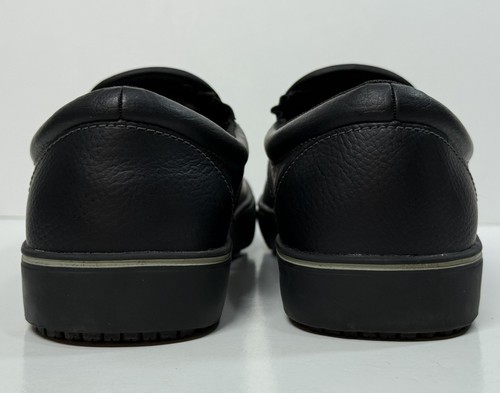 Treadsafe Enduro Pro Slip On Men's 9 Women’s 10W Black Slip Resistant Shoes EUC - Picture 5 of 24