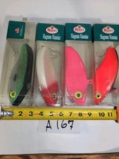 Mann's Bait CO. Magnum Maniac Lipless Crankbait Large Rare lures Vintage 