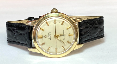 Shion様 OMEGA Seamaster1950s cal.500 14k 1956 Omega Seamaster Automatic 14k Solid Gold cal 500 34mm