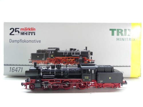 Minitrix N 16471 Anleitung, Ersatzteilliste für Dampflok BR78 #57467 | Condition: Gebraucht