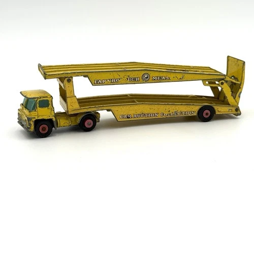 Vintage Matchbox King Size K-8 Guy Warrior Car Transporter Lesney England