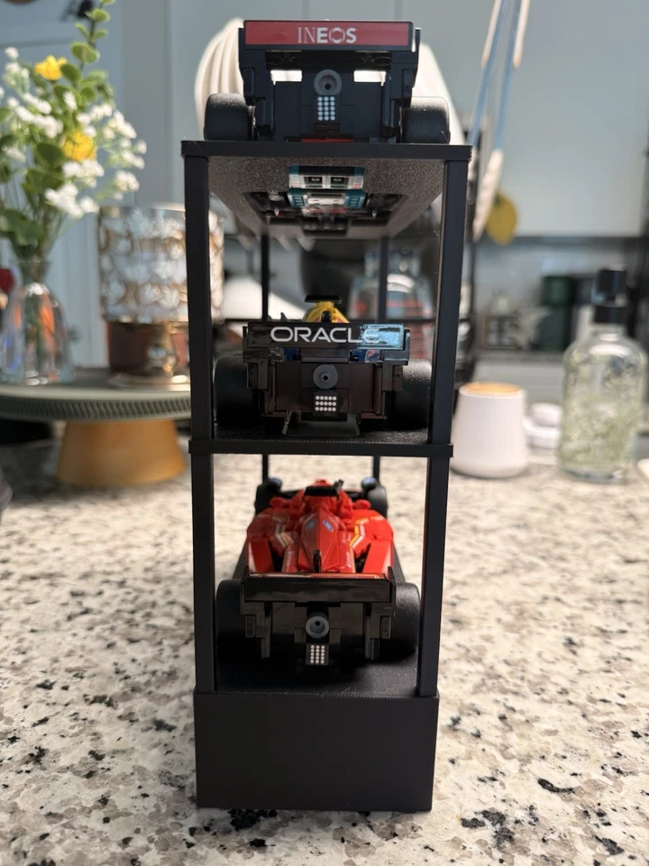 Lego F1 Speed Champions 3 conjunto de base de exibição de suporte de carro ***Apenas 3 suportes de carro*** - Imagem 4 de 4