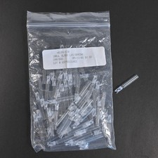 (64) 100µL Capacity, Conical, Bottom Spring 401BS-530 Glass Insert