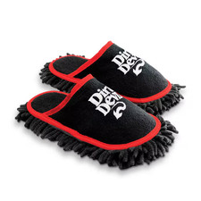 Cleaning Slippers, Flexible Detachable Microfiber Machine Washable Dusting Shoes