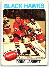 1975-76 O-Pee-Chee *C* Doug Jarrett New York Rangers #333