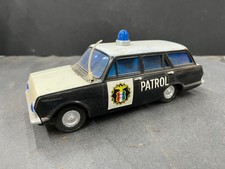 C8 Lucky Toys Vauxhall Police Patrol Wagon VINTAGE Friction toy Hong Kong