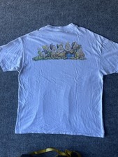 Rare VTG DISNEY Snow White and the Seven Dwarfs Movie T Shirt 90s White XL
