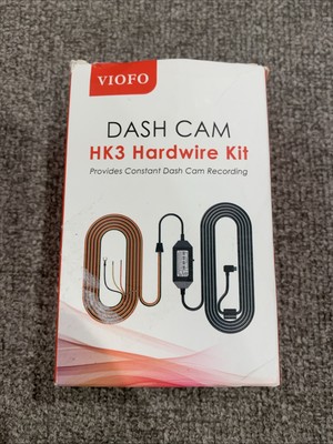 Viofo Dash Cam HK3 Hardwire Kit 12-24V Provides Constant Dash Cam Recording