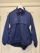 Vintage 90 s Nike Team Soccer Windbreaker Jacket Navy Men s Size Medium