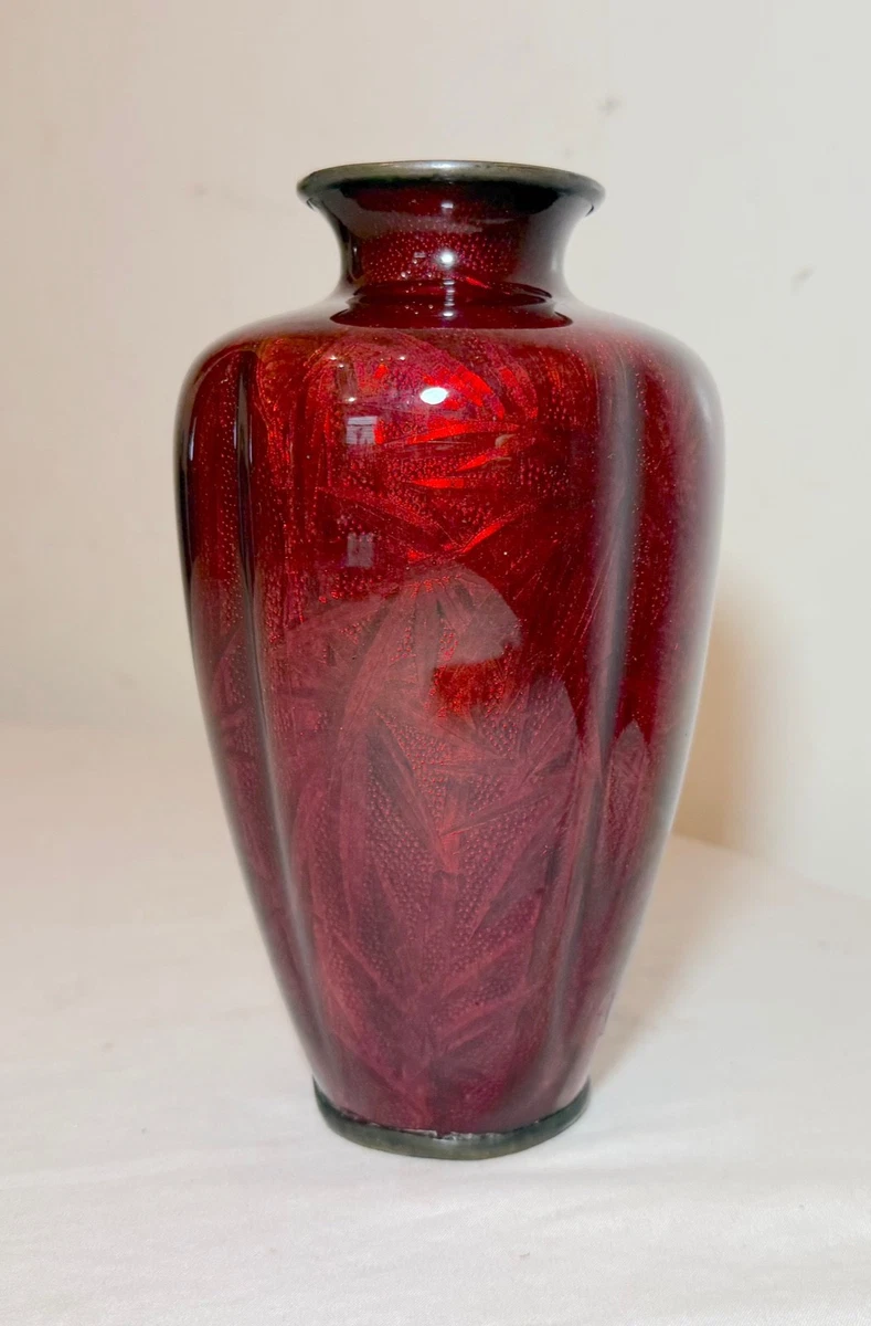 红色1900-1940 年日本花瓶| eBay