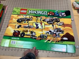 Lego 9449 - NINJAGO - Ultra Sonic Raider - the final battle - flattened box only
