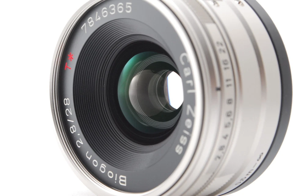 [UNUSED w/Box] Contax Carl Zeiss Biogon 28mm F2.8 T* Lens For G1 G2 From JAPAN - Image 3 of 4