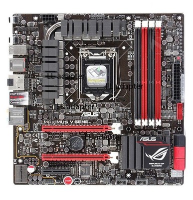 For ASUS MAXIMUS V GENE motherboard LGA1155 DDR3 32G HDMI+DP M-ATX tested oK