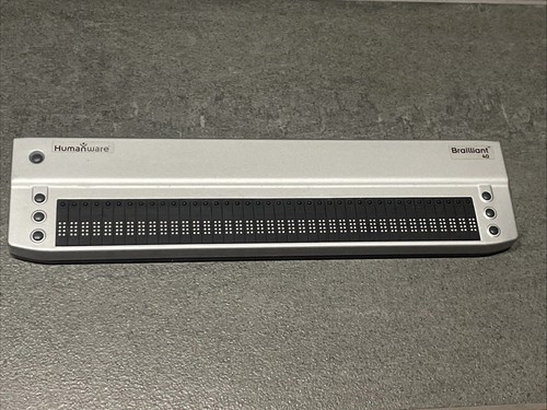 Humanware Brailliant 40 Braille Keyboard Made In Germany- Tested- Read - 第 1/11 張圖片