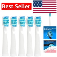 Electric Toothbrush Replacement Heads for FairyWill FW507/508  More - 5 Pack