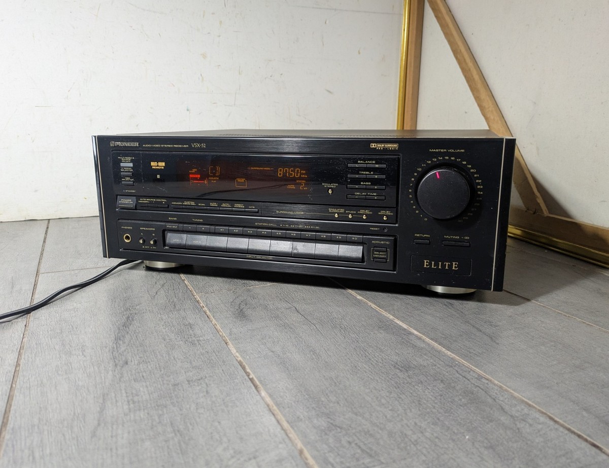 Pioneer Elite VSX-52 5.1 Home Theater AV Audio Video Stereo