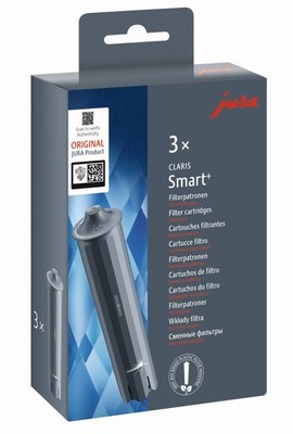 JURA Wasserfilter CLARIS Smart + 3er Set Filterpatrone Kalkfilter