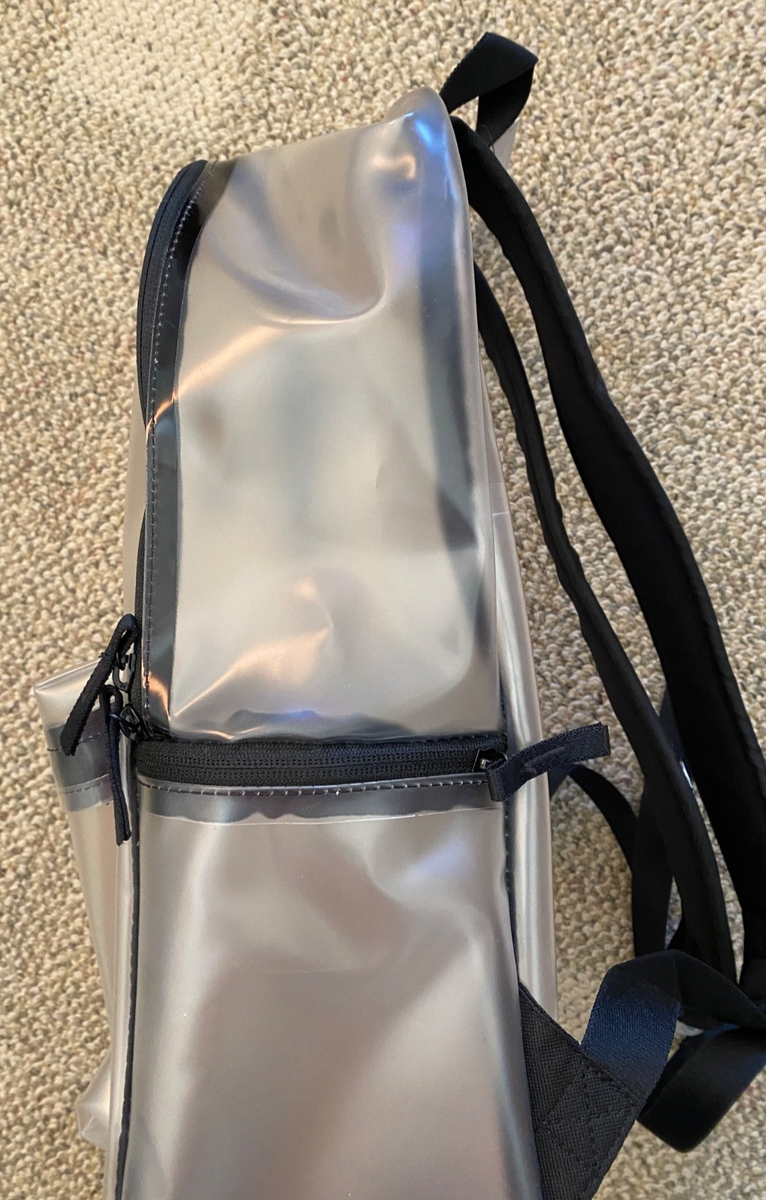 Nike Heritage Clear Crystal Backpack HV8920 Plastic Carry in