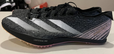 Size 8-Men's adidas Adizero Prime SP 3 Track-Field Sneakers Shoes Black IG4330